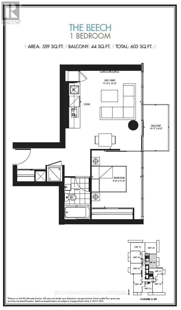 Apartment at 609 - 75 ST NICHOLAS STREET, Toronto