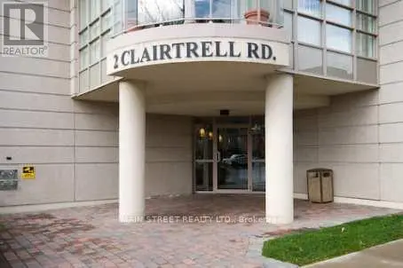 Apartment at RG3 - 2 CLAIRTRELL ROAD, Toronto