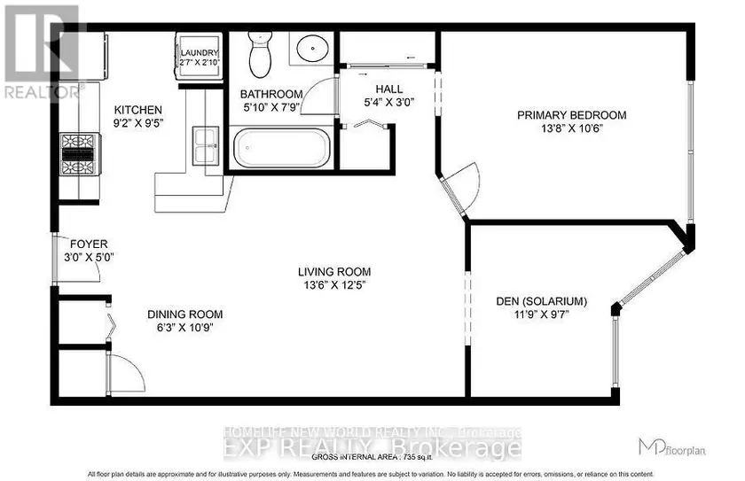 Apartment at 617 - 1001 BAY STREET, Toronto