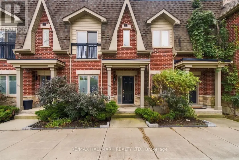 Townhouse at 549 SHUTER STREET, Toronto