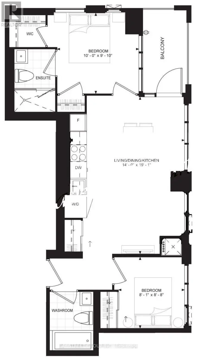 Apartment at 2806 - 400 KING STREET W, Toronto