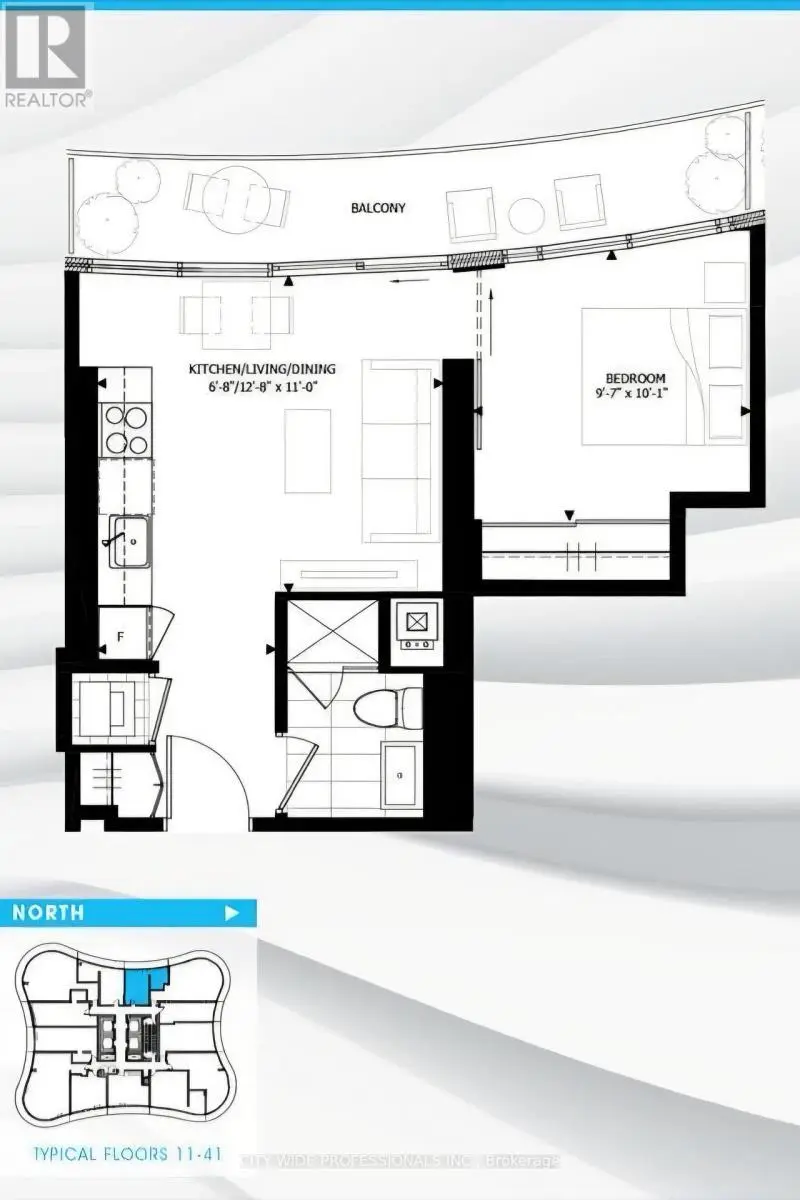 Apartment at 1404 - 403 CHURCH STREET, Toronto