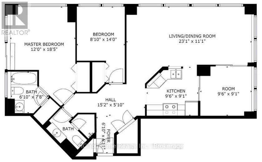Apartment at 212 - 24 WELLESLEY STREET W, Toronto