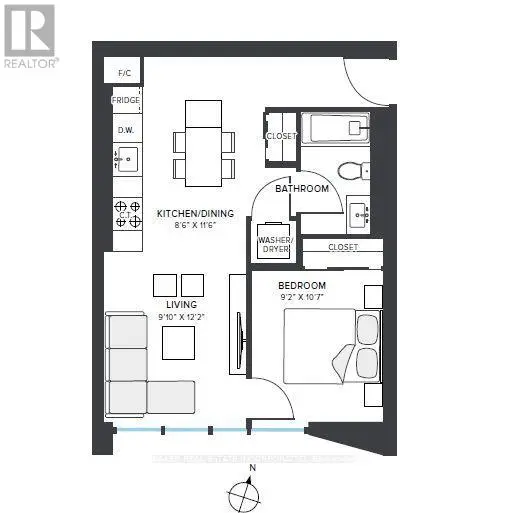 Apartment at 504 - 151 MILL STREET, Toronto