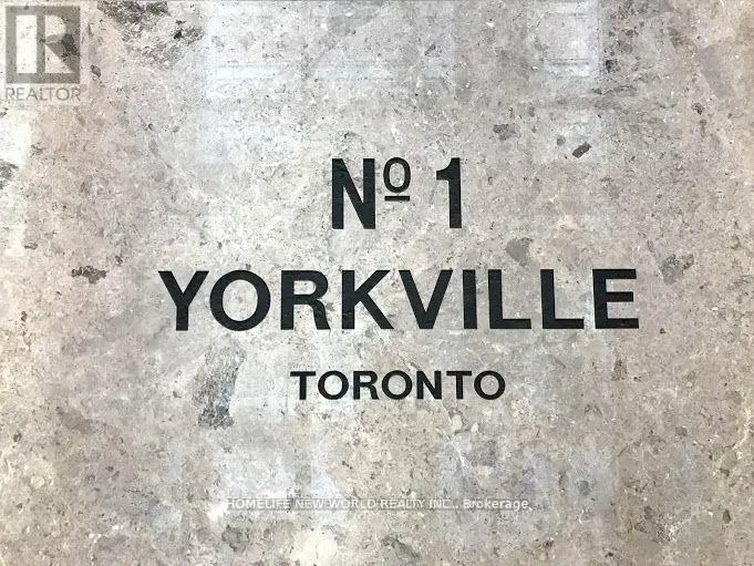 Apartment at 2904 - 1 YORKVILLE AVENUE, Toronto