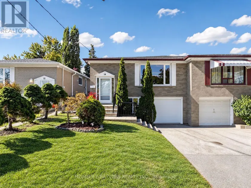 Semi-Detached/Link at 14 CRISPIN CRESCENT, Toronto