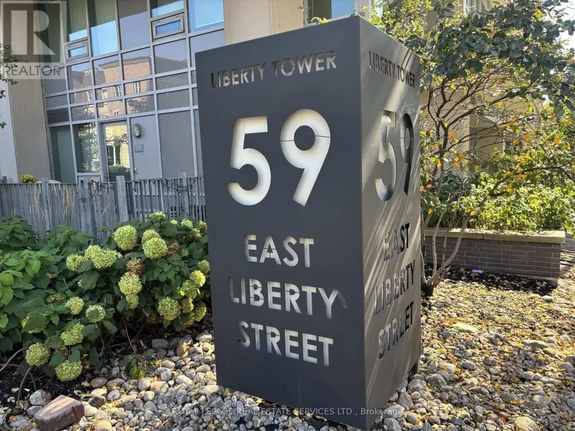 Apartment at 1706 - 59 EAST LIBERTY STREET, Toronto