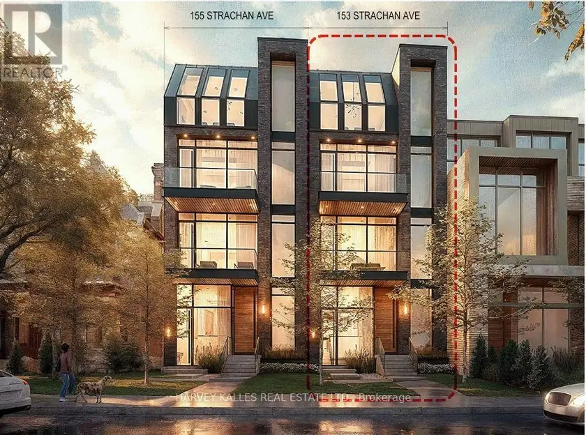 Semi-Detached/Link at 153 STRACHAN AVENUE, Toronto