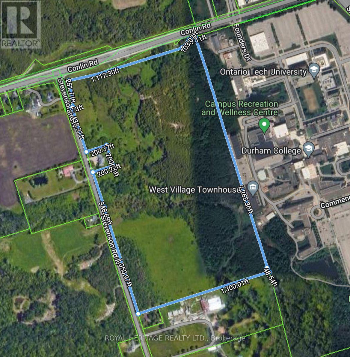 Vacant Land at 1855 STEVENSON ROAD N, Oshawa (Northwood)