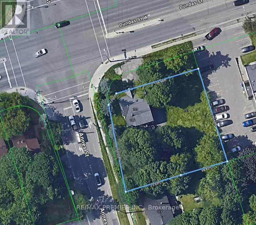 Vacant Land at 723 DUNDAS STREET W, Whitby