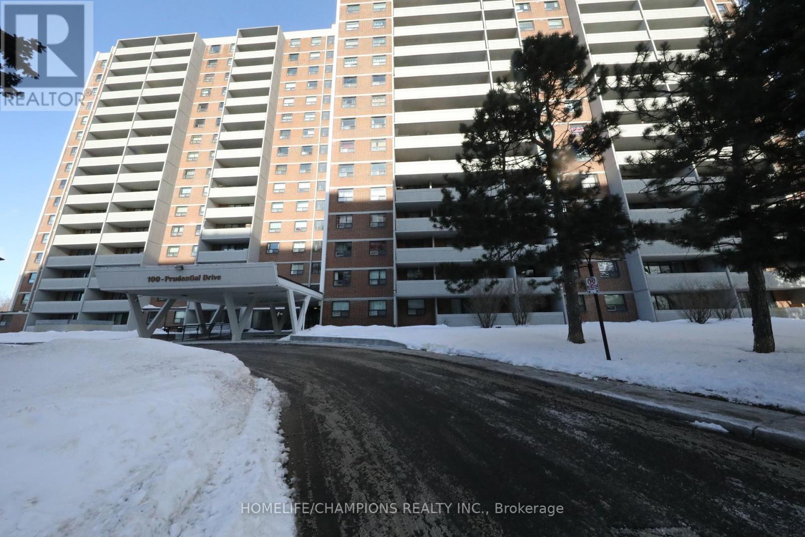 Apartment at 104 - 100 PRUDENTIAL DRIVE, Toronto (Dorset Park)
