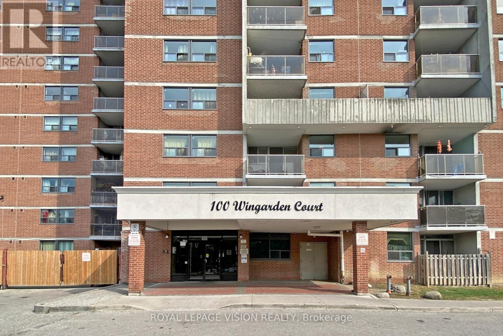 Apartment at 1714 - 100 WINGARDEN COURT, Toronto (Malvern)
