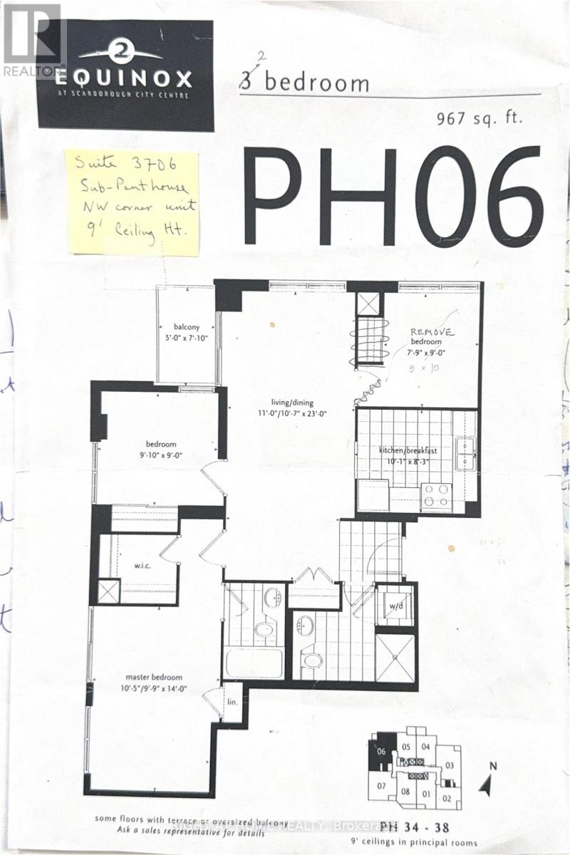 Apartment at 3706 - 50 BRIAN HARRISON WAY, Toronto (Bendale)