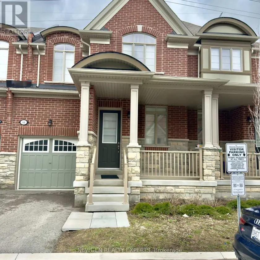 Townhouse at 12 CACHIA LANE, Ajax