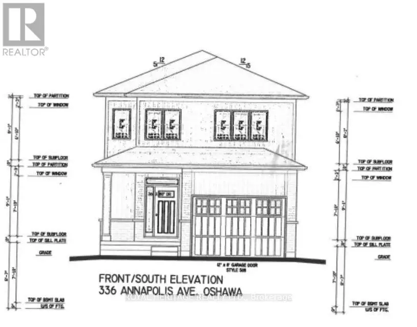 Detached at 336 ANNAPOLIS AVENUE, Oshawa (McLaughlin)