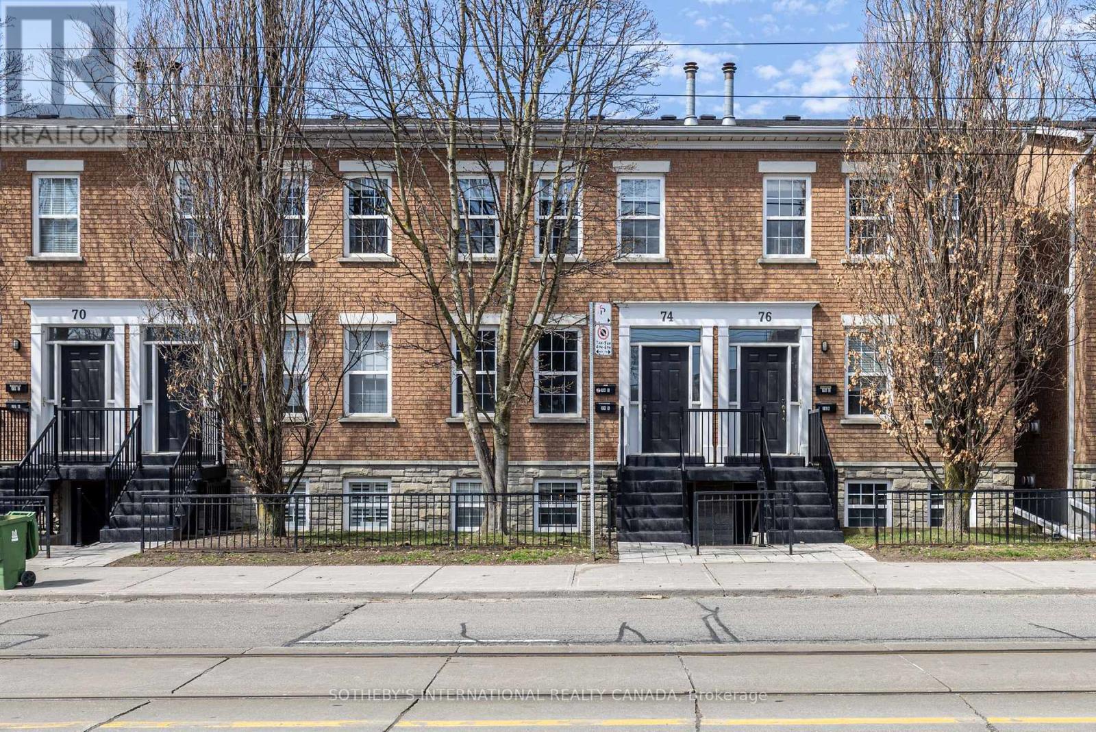 Townhouse at C - 74 COXWELL AVENUE, Toronto