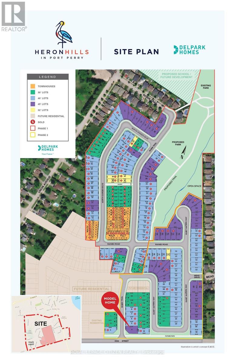 Detached at LOT #93 - 26 NORTH GARDEN BOULEVARD, Scugog