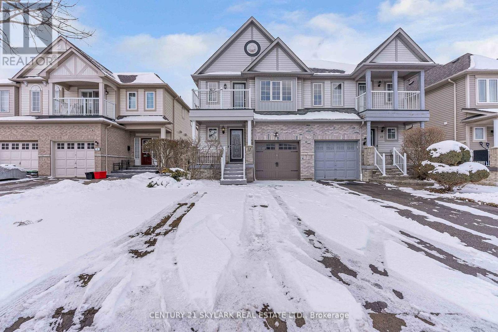 Semi-Detached/Link at 12 CARRINGTON PLACE, Whitby (Williamsburg)