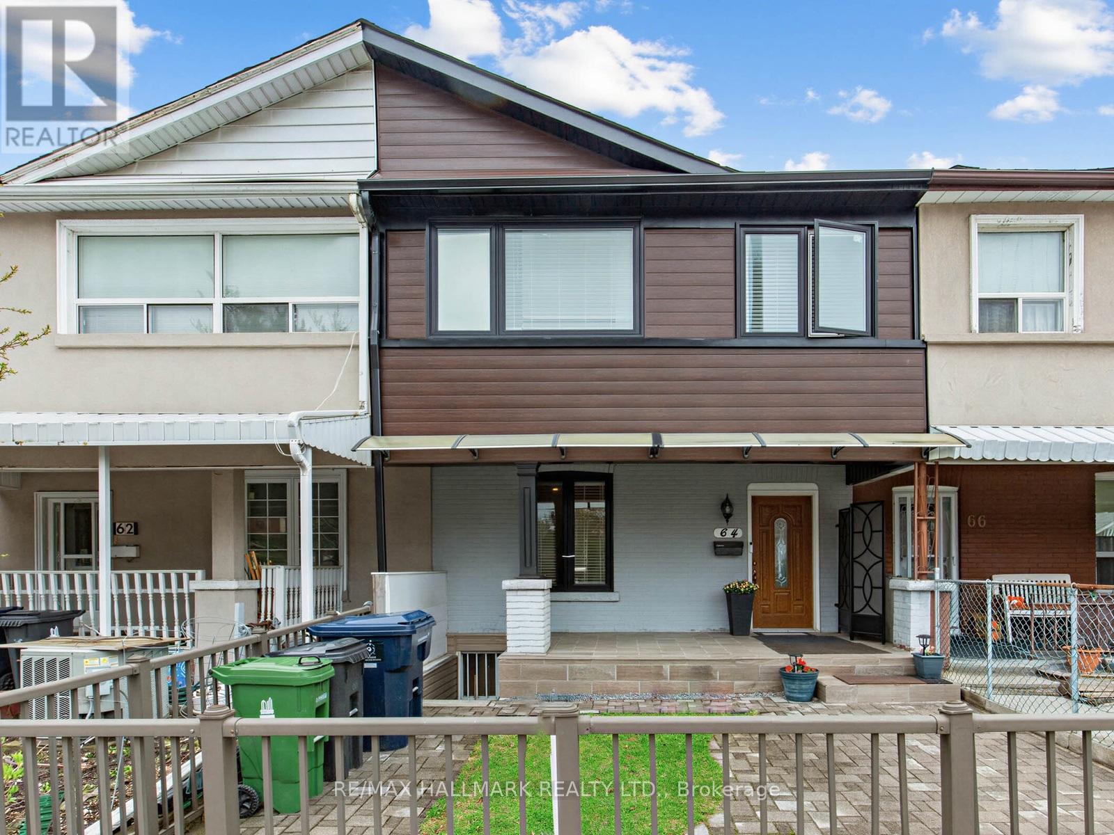 Townhouse at 64 DONLANDS AVENUE, Toronto (Danforth)