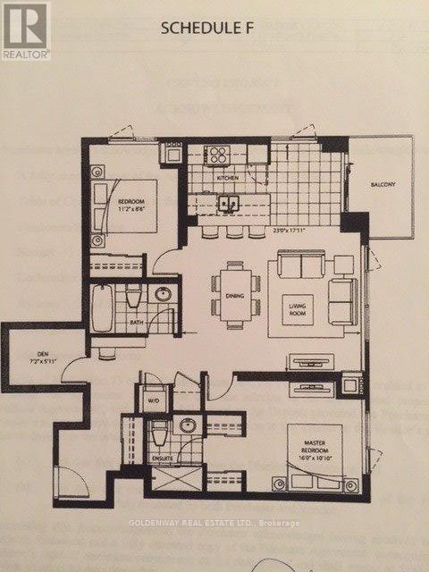 Apartment at 802 - 190 BOROUGH DRIVE, Toronto (Bendale)