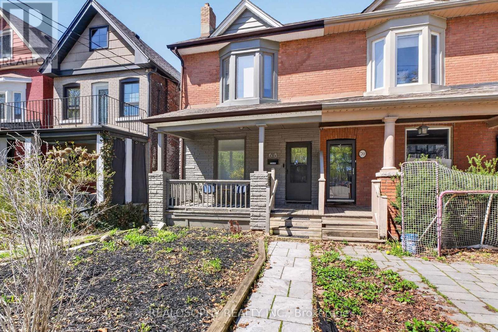 Semi-Detached/Link at 68 PRUST AVENUE, Toronto (South Riverdale)