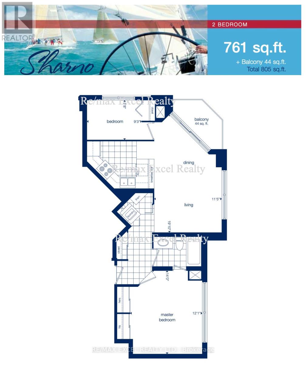 Apartment at 916 - 340 WATSON STREET W, Whitby