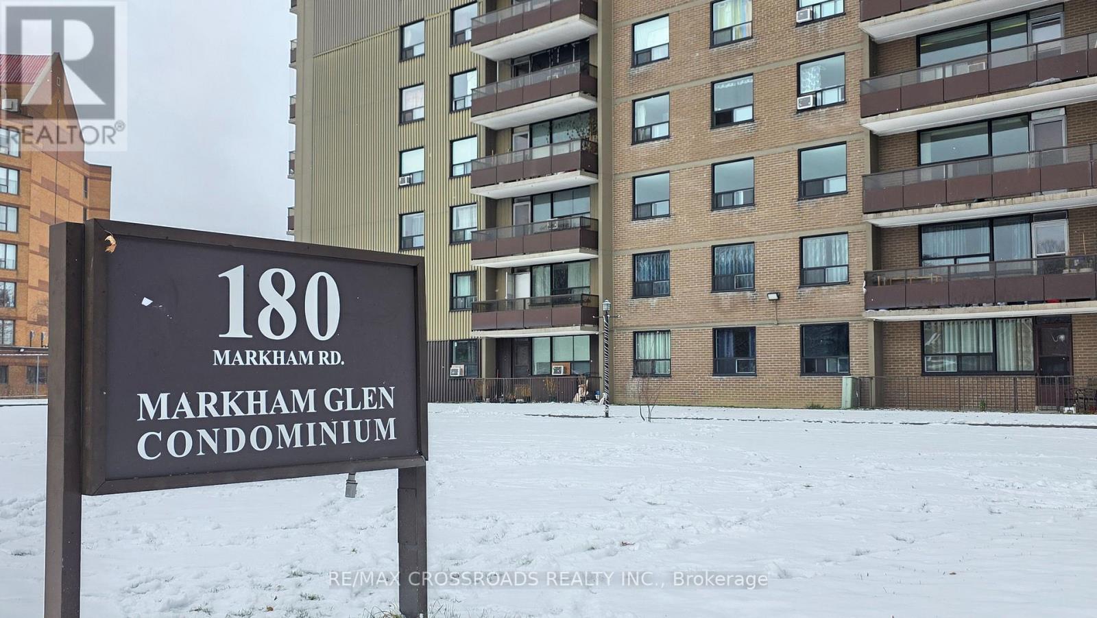 Apartment at 921 - 180 MARKHAM ROAD, Toronto (Scarborough Village)