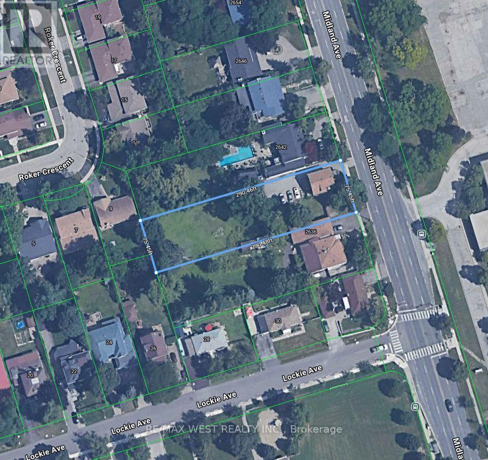 Vacant Land at 2640 MIDLAND AVENUE, Toronto