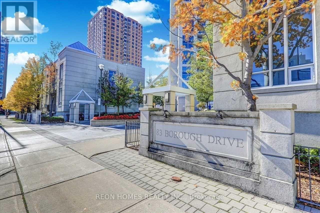 Apartment at 302 - 83 BOROUGH DRIVE, Toronto (Bendale)