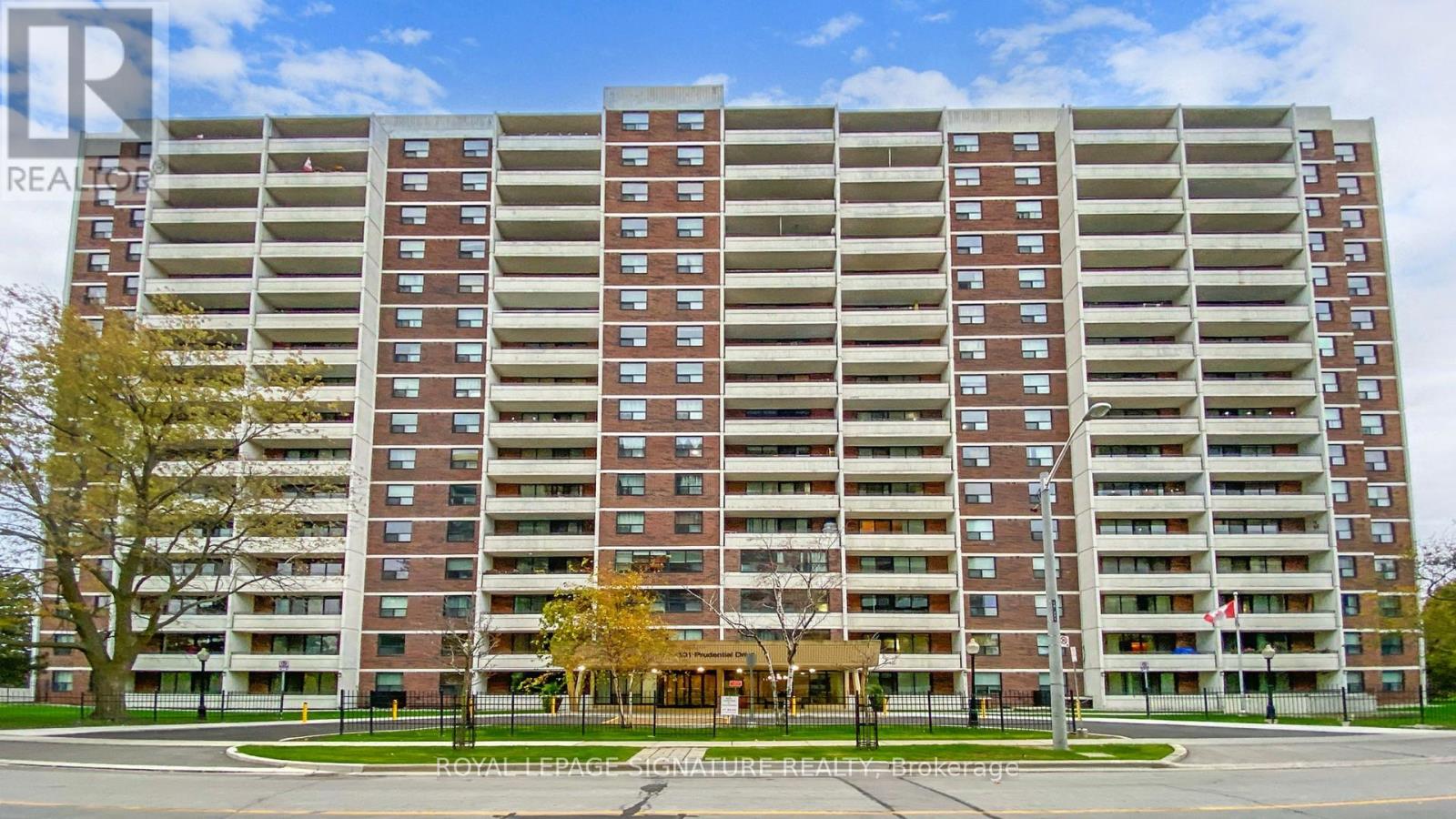 Apartment at 1705 - 101 PRUDENTIAL DRIVE, Toronto (Dorset Park)