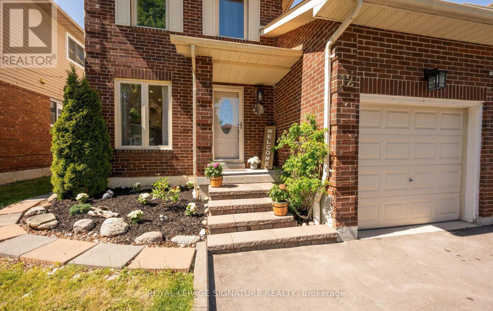 Semi-Detached/Link at 12 HEWITT CRESCENT, Ajax