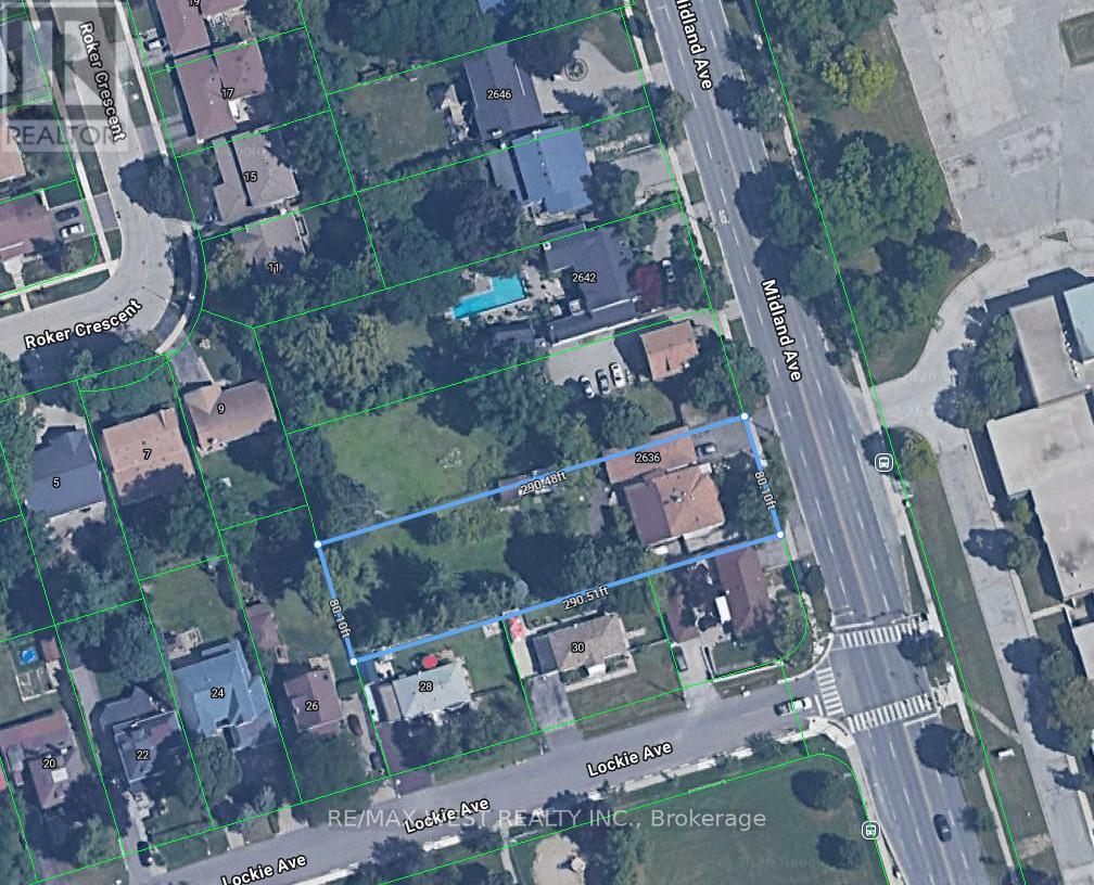 Vacant Land at 2642 MIDLAND AVENUE, Toronto