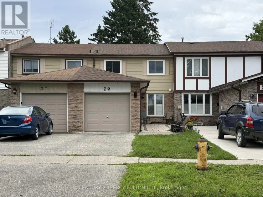 Townhouse at 26 ROBBINSTONE DRIVE, Toronto