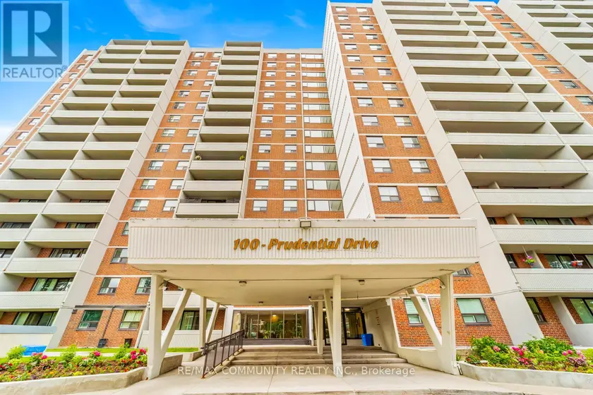 Apartment at 1405 - 100 PRUDENTIAL DRIVE, Toronto (Dorset Park)