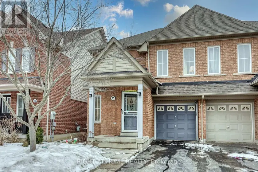 Semi-Detached/Link at 75 CARPENDALE CRESCENT, Ajax