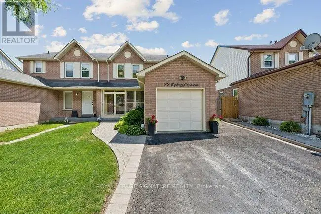 Semi-Detached/Link at 72 KIPLING CRESCENT, Ajax