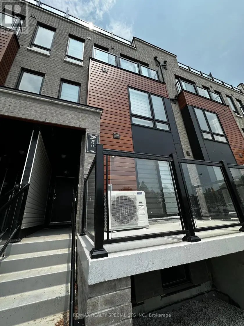 Townhouse at 18 - 145 TAPSCOTT ROAD, Toronto