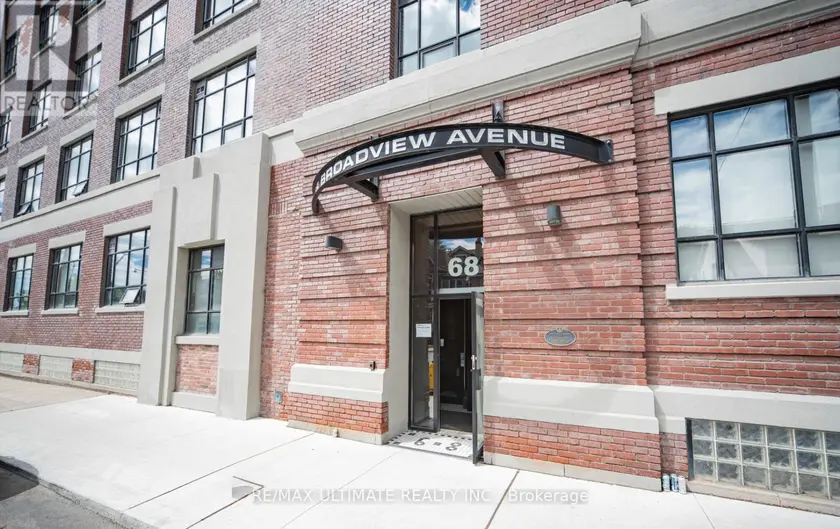 Apartment at 523 - 68 BROADVIEW AVENUE, Toronto