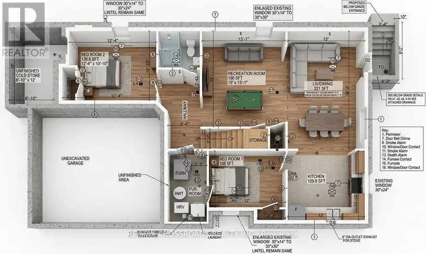Detached at BSMT - 63 STANNARDVILLE DRIVE, Ajax