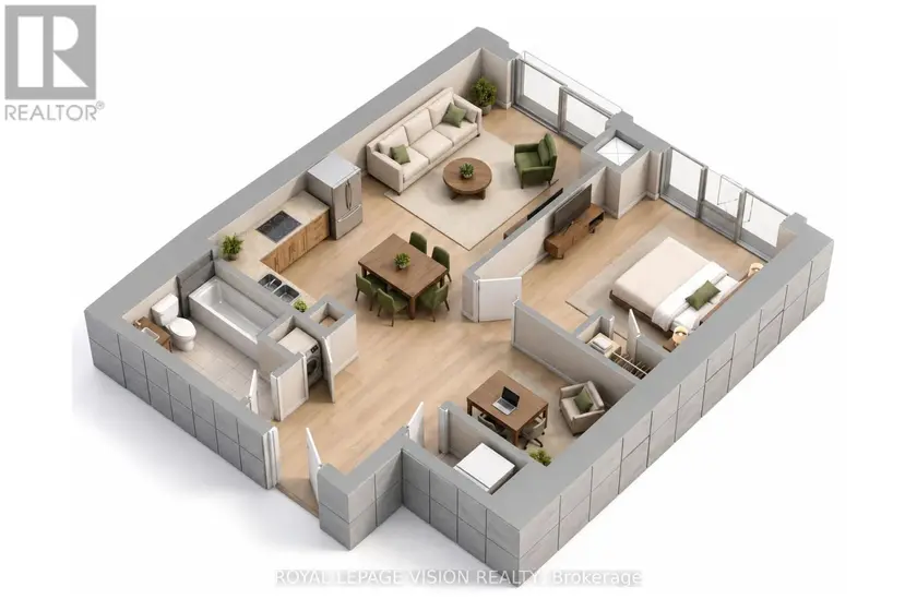 Apartment at 1005 - 225 VILLAGE GREEN SQUARE, Toronto