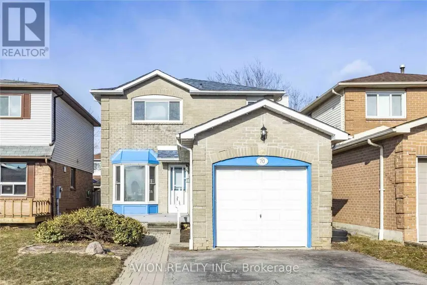 Detached at BSMT - 70 BARNES DRIVE, Ajax