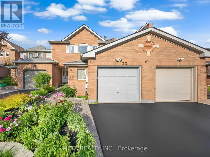 Townhouse at 33 HEAVER DRIVE, Whitby