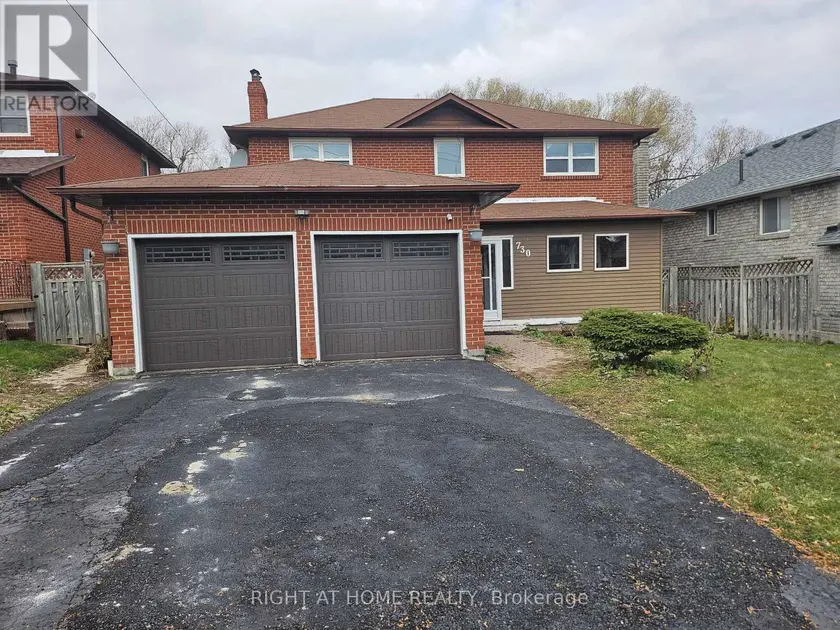 Detached at BSMT - 730 SHEPPARD AVENUE, Pickering