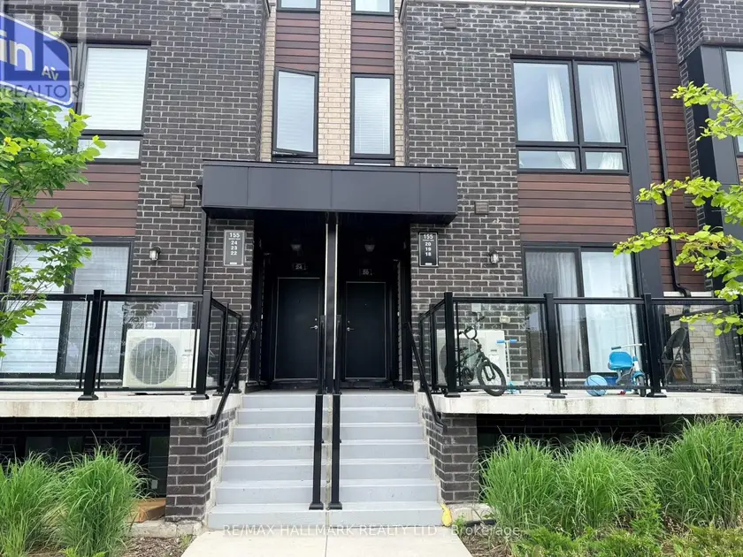 Townhouse at 18 - 155 TAPSCOTT ROAD, Toronto
