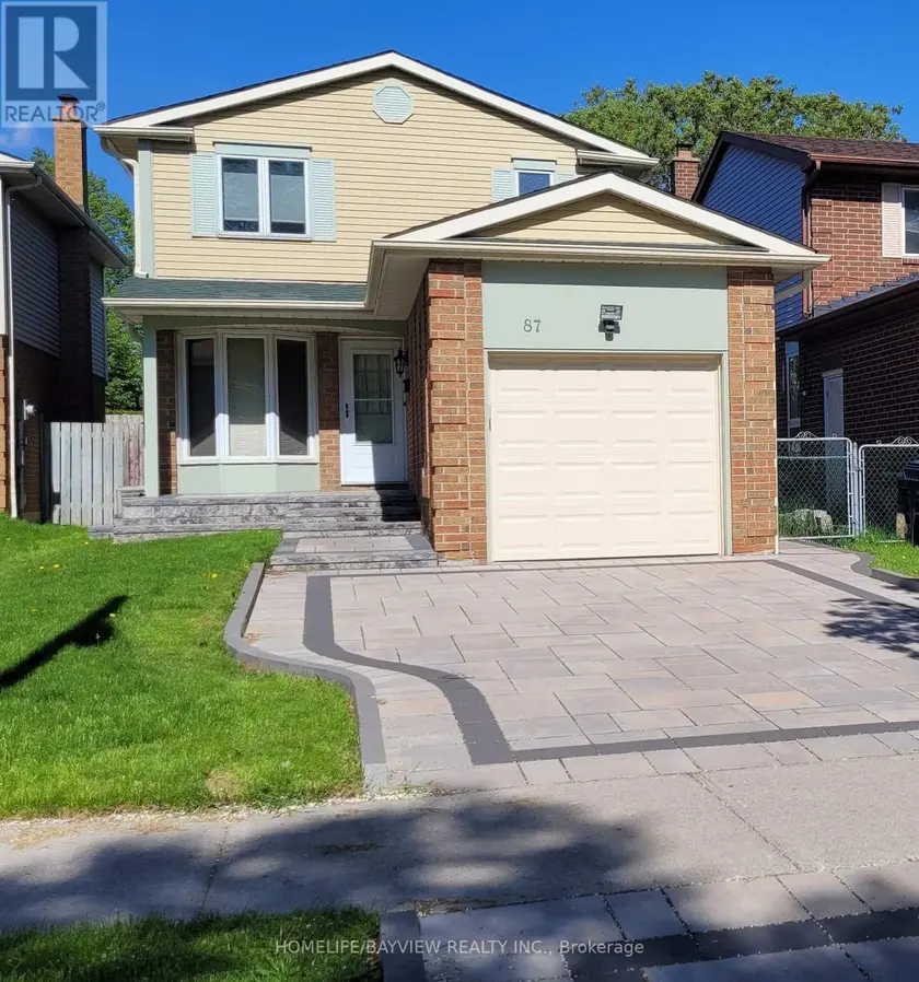 Detached at 87 MOOREHOUSE DRIVE, Toronto