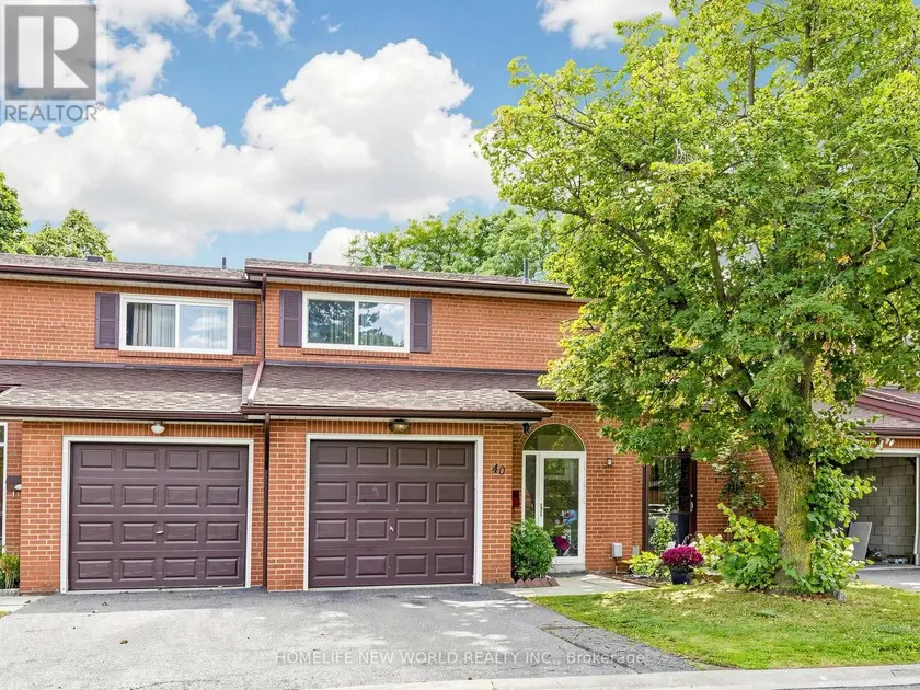 Townhouse at 40 - 90 CROCKAMHILL DRIVE, Toronto