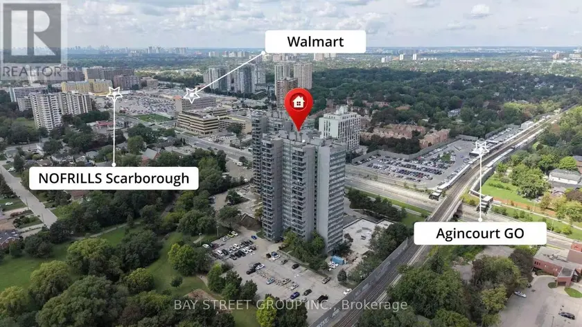 Apartment at 1401 - 4101 SHEPPARD AVENUE E, Toronto
