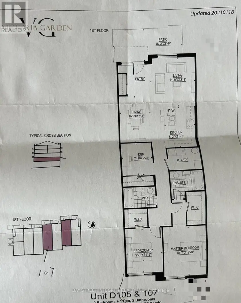 Townhouse at D107 - 200 CHESTER LE BOULEVARD, Toronto