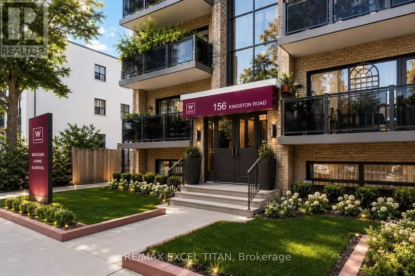 Apartment at 306 - 156 KINGSTON ROAD, Toronto