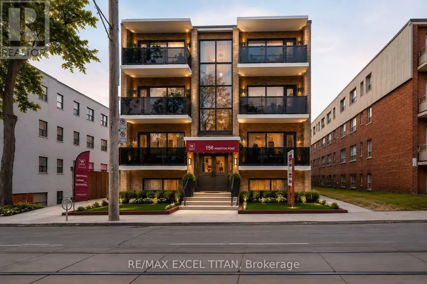 Apartment at 201 - 156 KINGSTON ROAD, Toronto